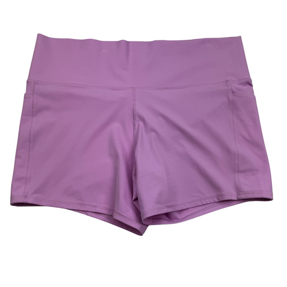 Athleta Salutation Stash Pocket II 5" Bike Athletic Workout Shorts Women's 3X
